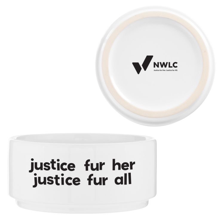 Justice For Her Justice For All Pet Bowl